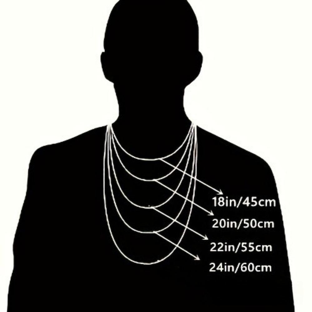 Unisex Heavy-Duty Cuban Link Chain Necklace